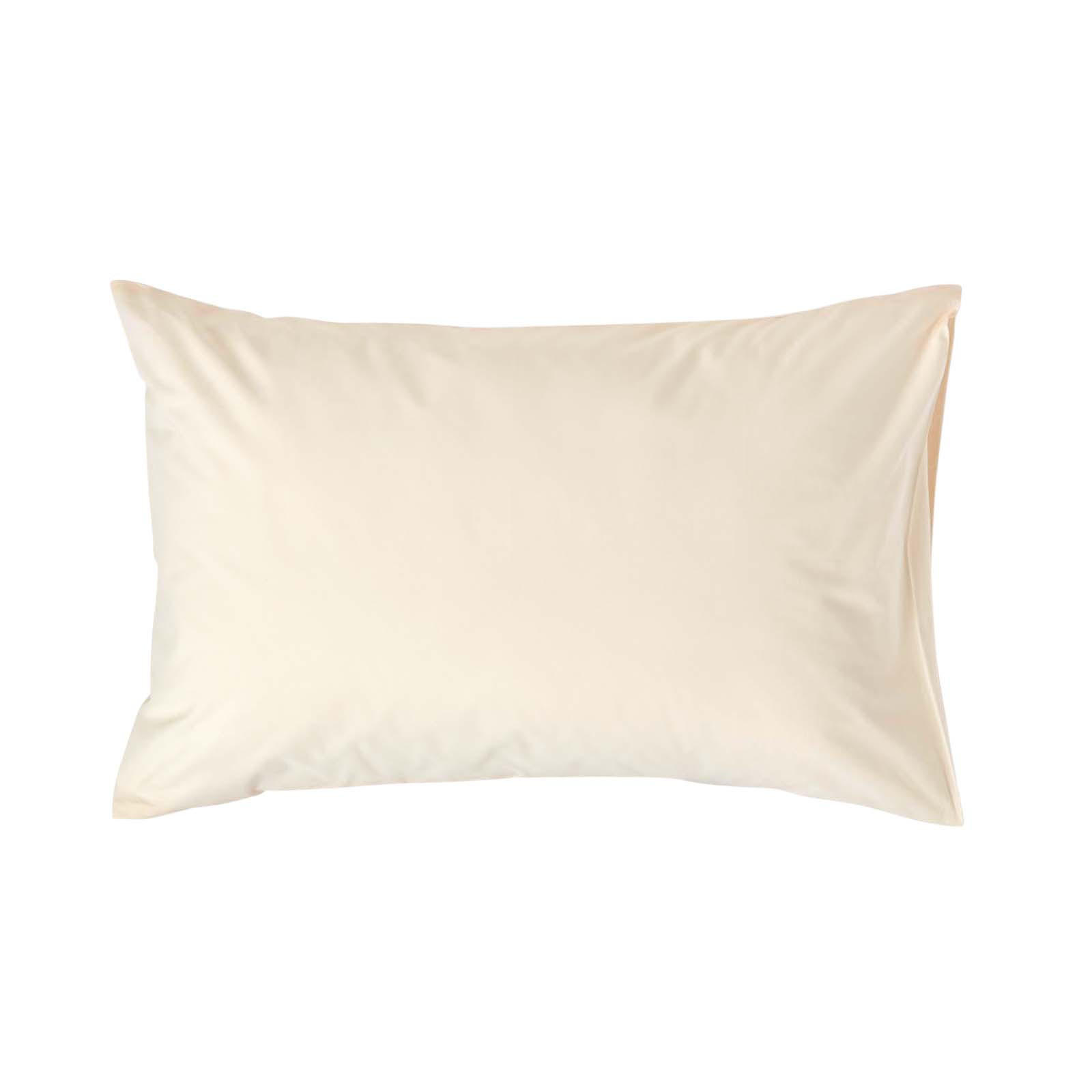 KISSENBEZUG Perkal, Ägyptische Baumwolle, Fadendichte 200 - Creme, Textil (48/74cm) - Homescapes