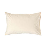 KISSENBEZUG Perkal, Ägyptische Baumwolle, Fadendichte 200 - Creme, Textil (48/74cm) - Homescapes