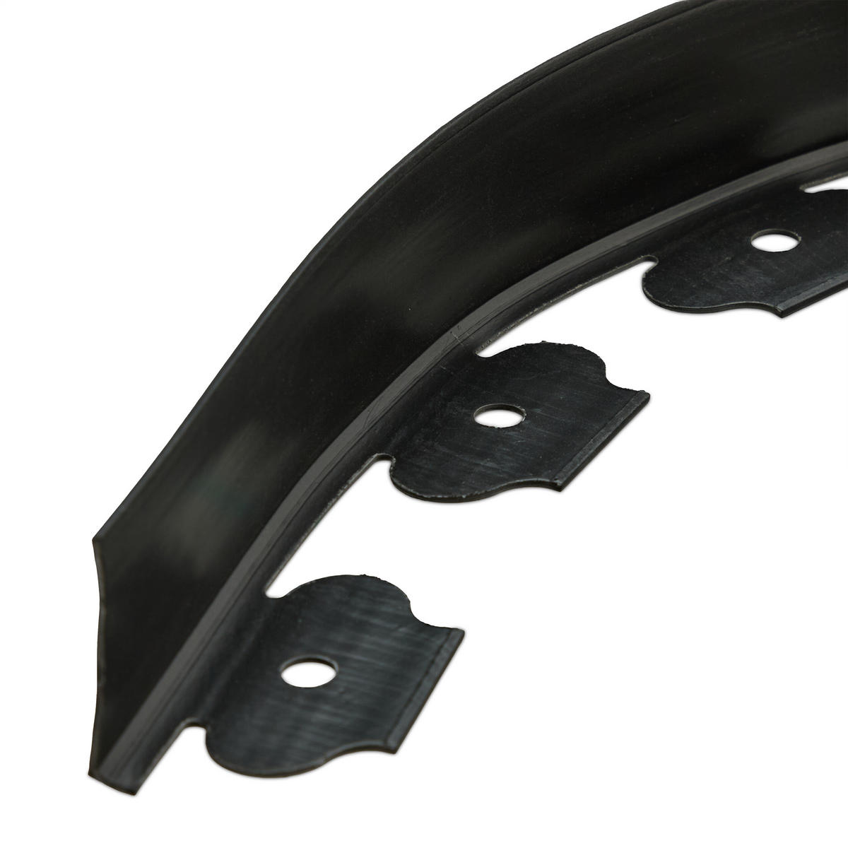 RASENKANTE - Schwarz, Kunststoff (3000/5/5cm) - Relaxdays