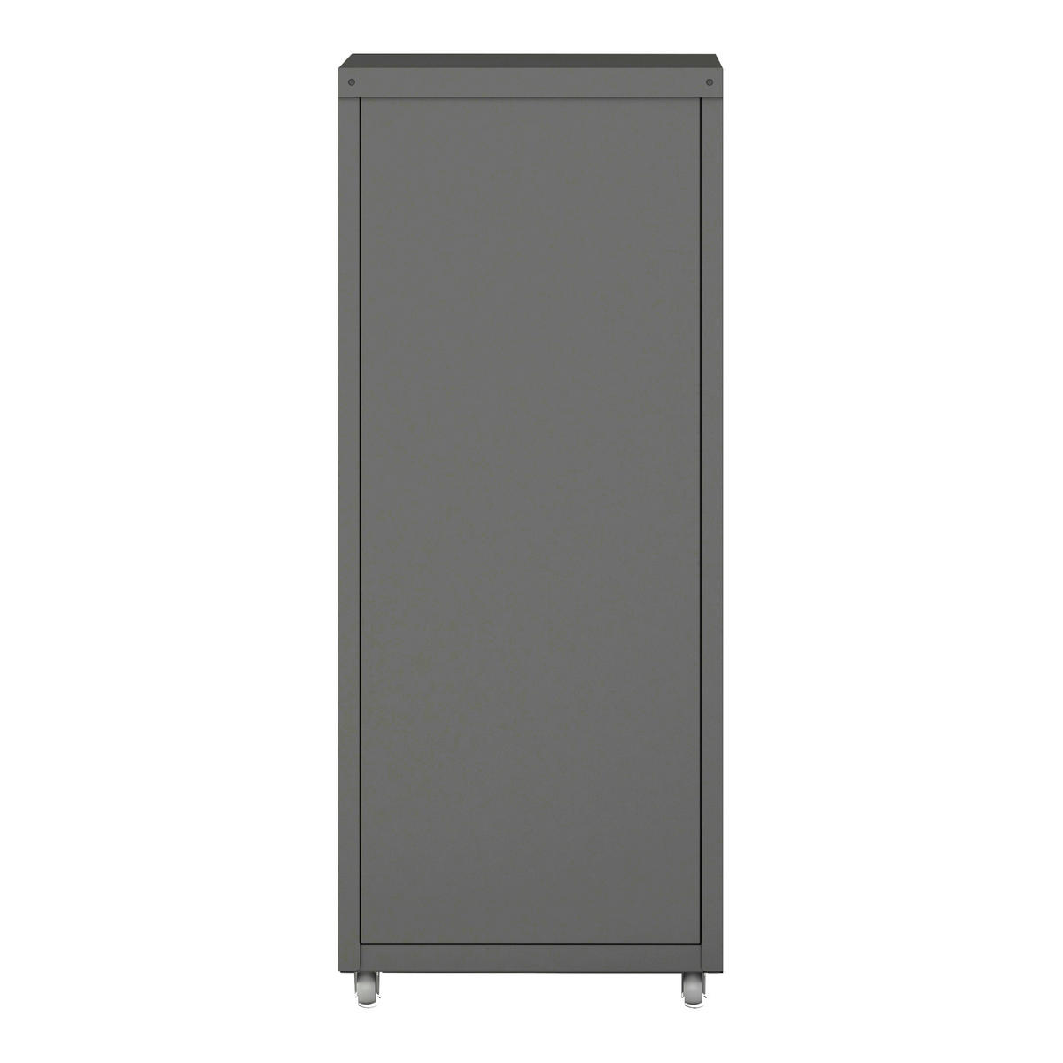 ROLLCONTAINER Kökar - Grau, Metall (28/69/41cm) - [en.casa]