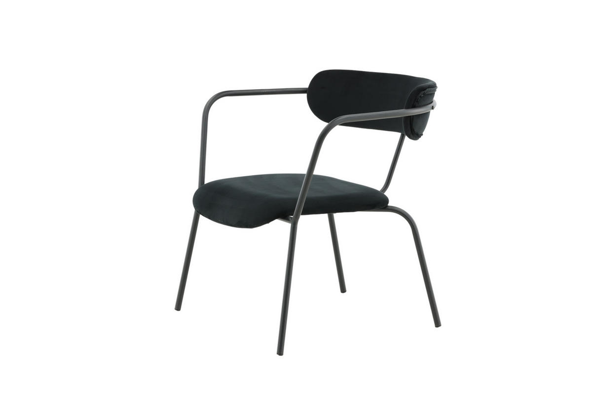 SESSEL schwarz - Schwarz, Holzwerkstoff (68/69/66cm) - ebuy24