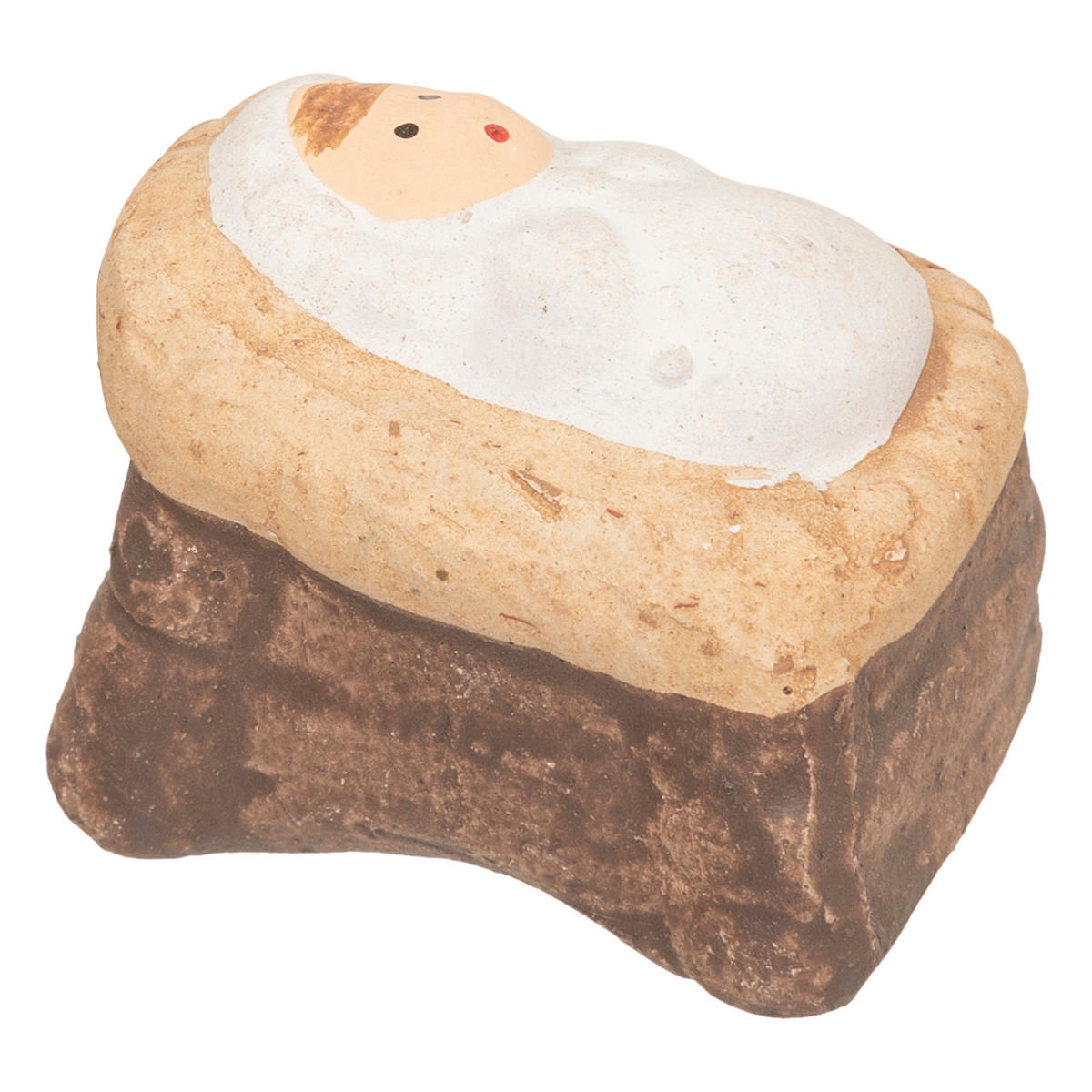 WEIHNACHTSKRIPPE 7 Figuren 33/16 cm - Multicolor, Holzwerkstoff (10.5/16/33cm) - Atmosphera Createur d´interieur