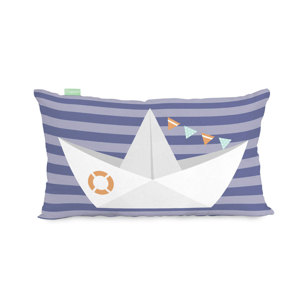 KISSENBEZUG sailor 50x30 cm mehrfarbig - Multicolor, Textil (50/30cm) - Happy Friday