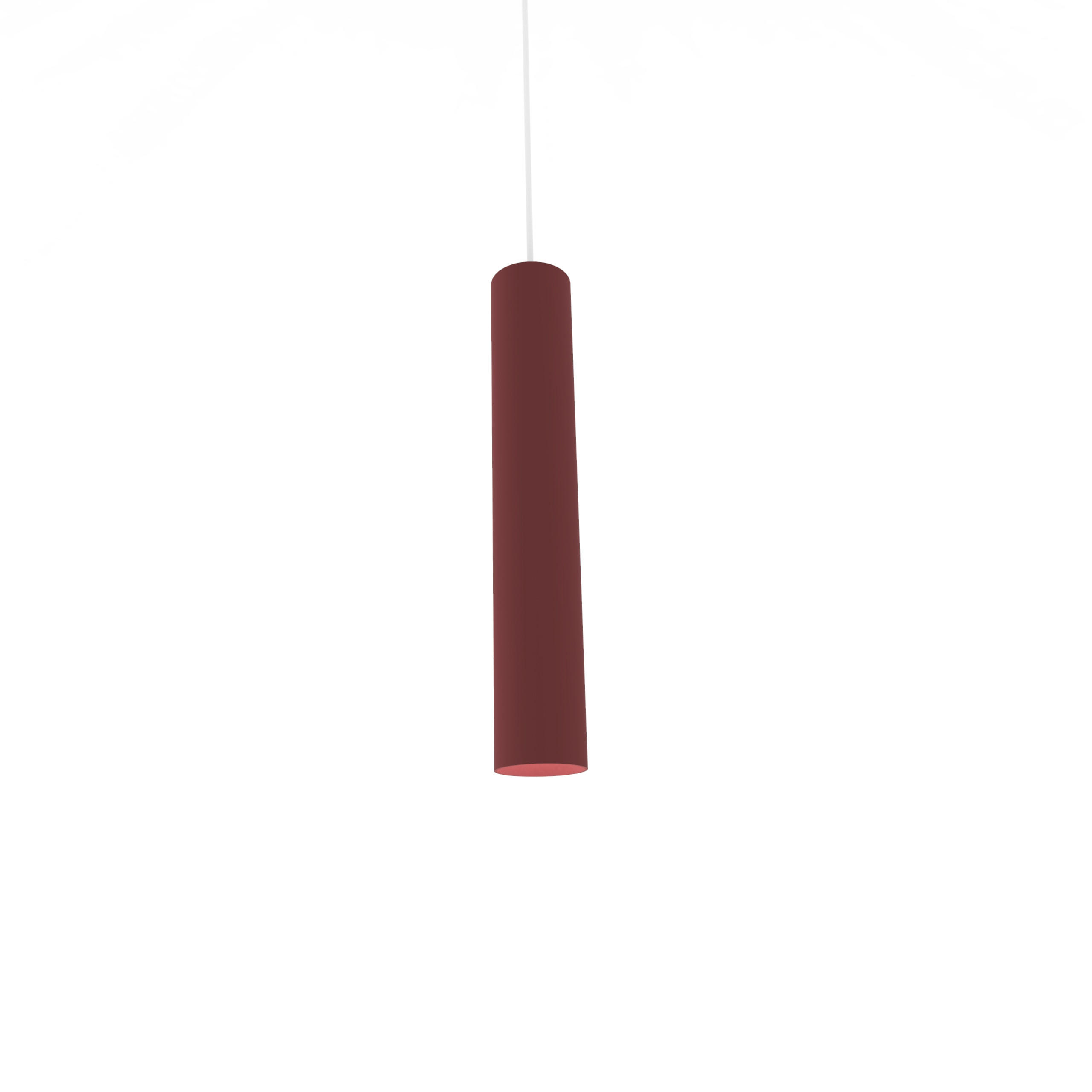 HÄNGELEUCHTE - Rot, Metall (6/6/30cm) - Lumicom