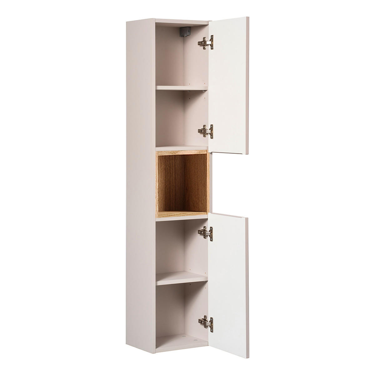 HÄNGESÄULE Riva Kaschmir - Beige, Holzwerkstoff (30/140/25cm) - Petits-meubles