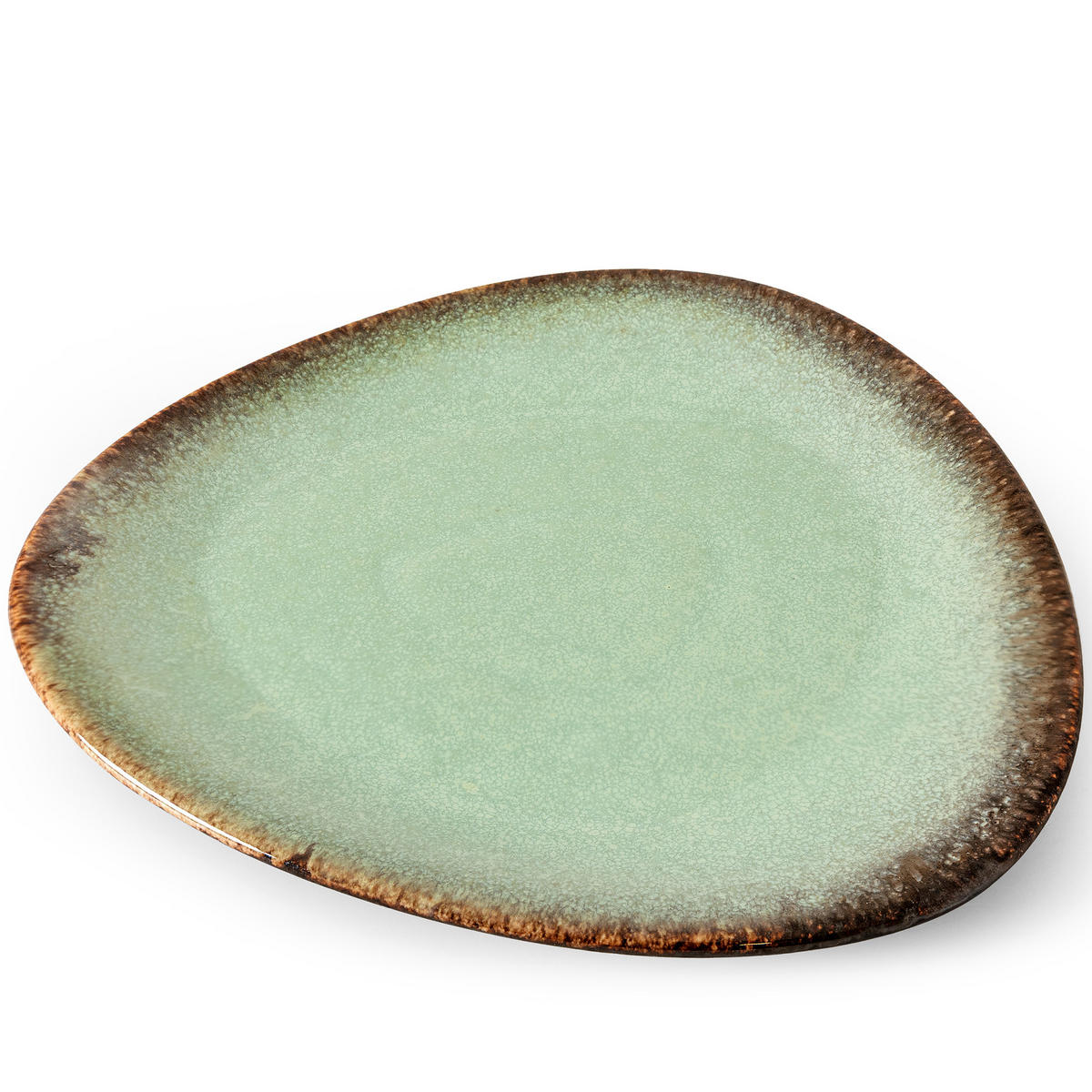 DESSERTTELLER PRIMA 6-tlg, Salbeigrün - Salbeigrün, Keramik (24/26/2cm) - KONSIMO®