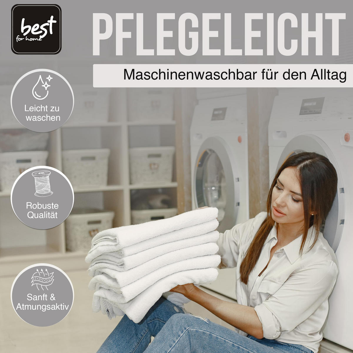 SPANNBETTLAKEN 90/200 cm, Jersey Elastisch 100 % Baumwolle Weiß - Weiß, Textil (90/200cm) - Best For Home