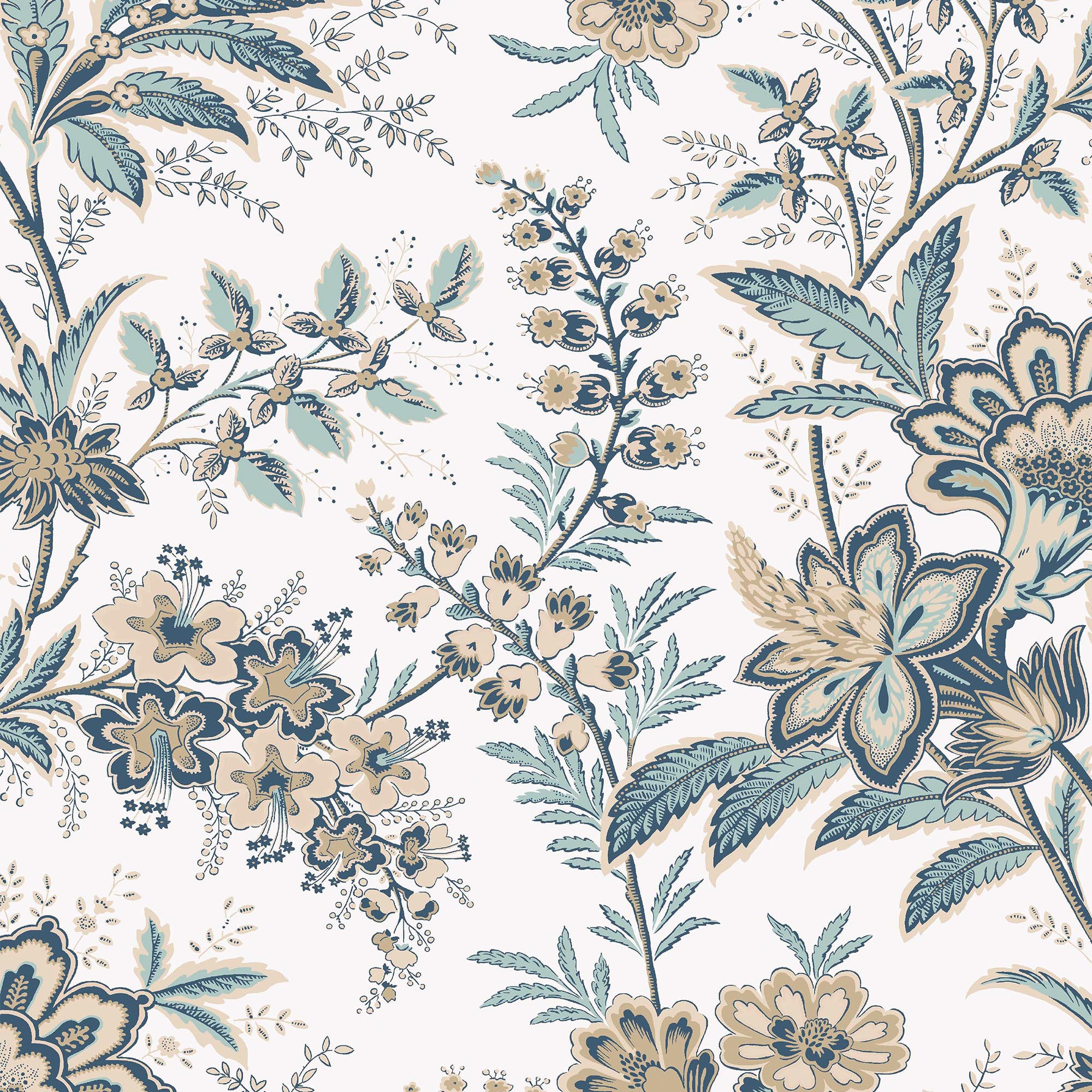 Laura Ashley Vliestapete Beige 52x1000 cm