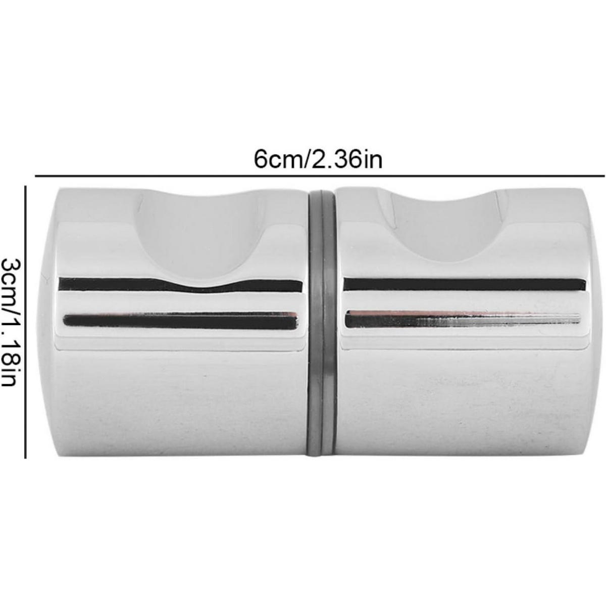 MÖBELGRIFF Chrom 1er-Set Aluminium - Silberfarben, Metall (3/3/6cm)