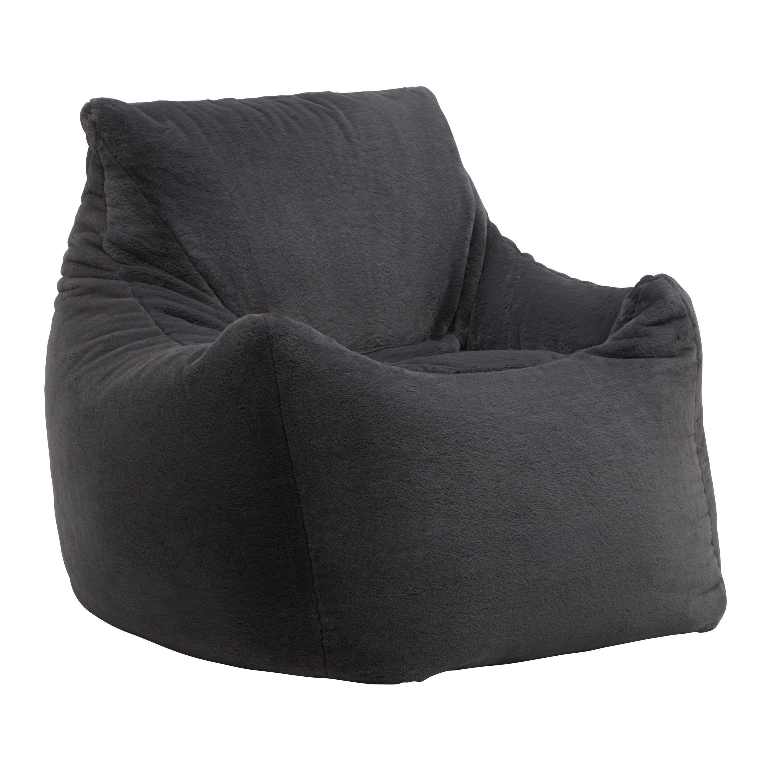 SITZSACK Storvik Graphitfarben - Graphitfarben, Textil (100/75/100cm) - Mömax