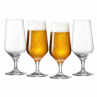 BIERTULPEN Mambo transparent 370 ml 4er Set - Transparent, Glas (0.37L) - Ritzenhoff Breker