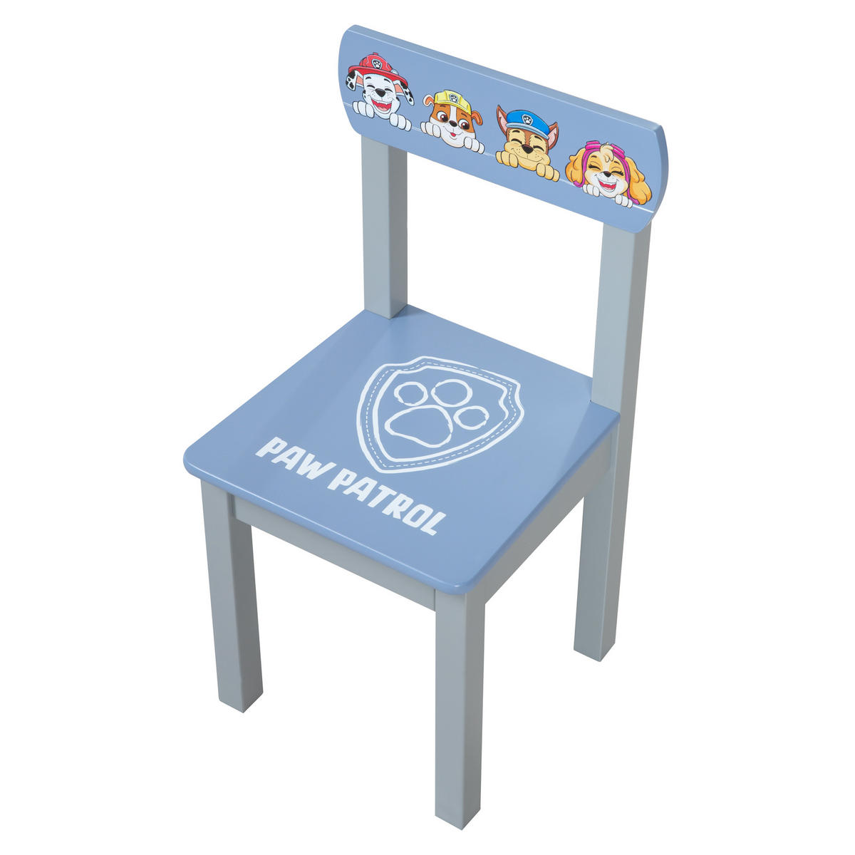 KINDERSTUHL Paw Patrol - Blau, Holz (30.5/59/29cm) - Roba
