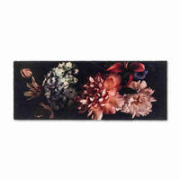 FUSSMATTE INNEN FELICIDO SCHWARZ - Schwarz, Textil (50/130cm) - Astra