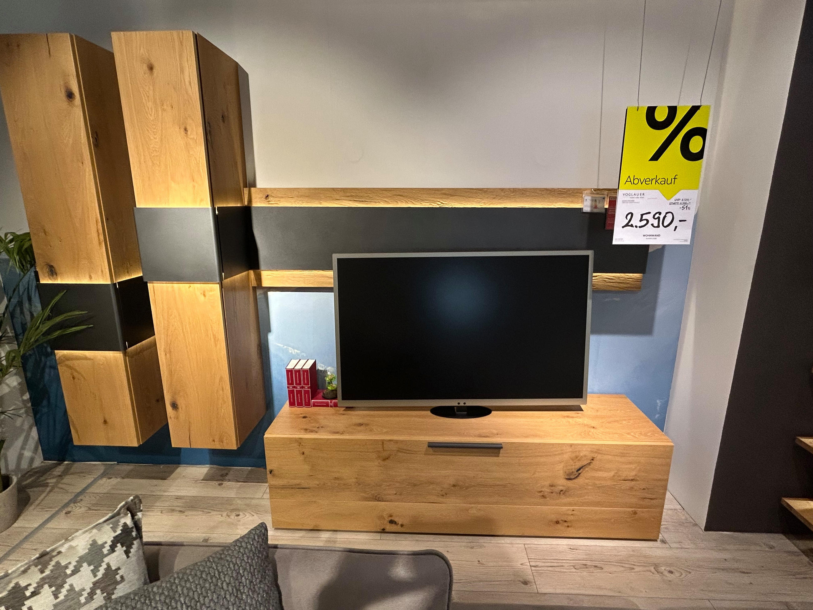 WOHNWAND TAURINO LIVING - Voglauer