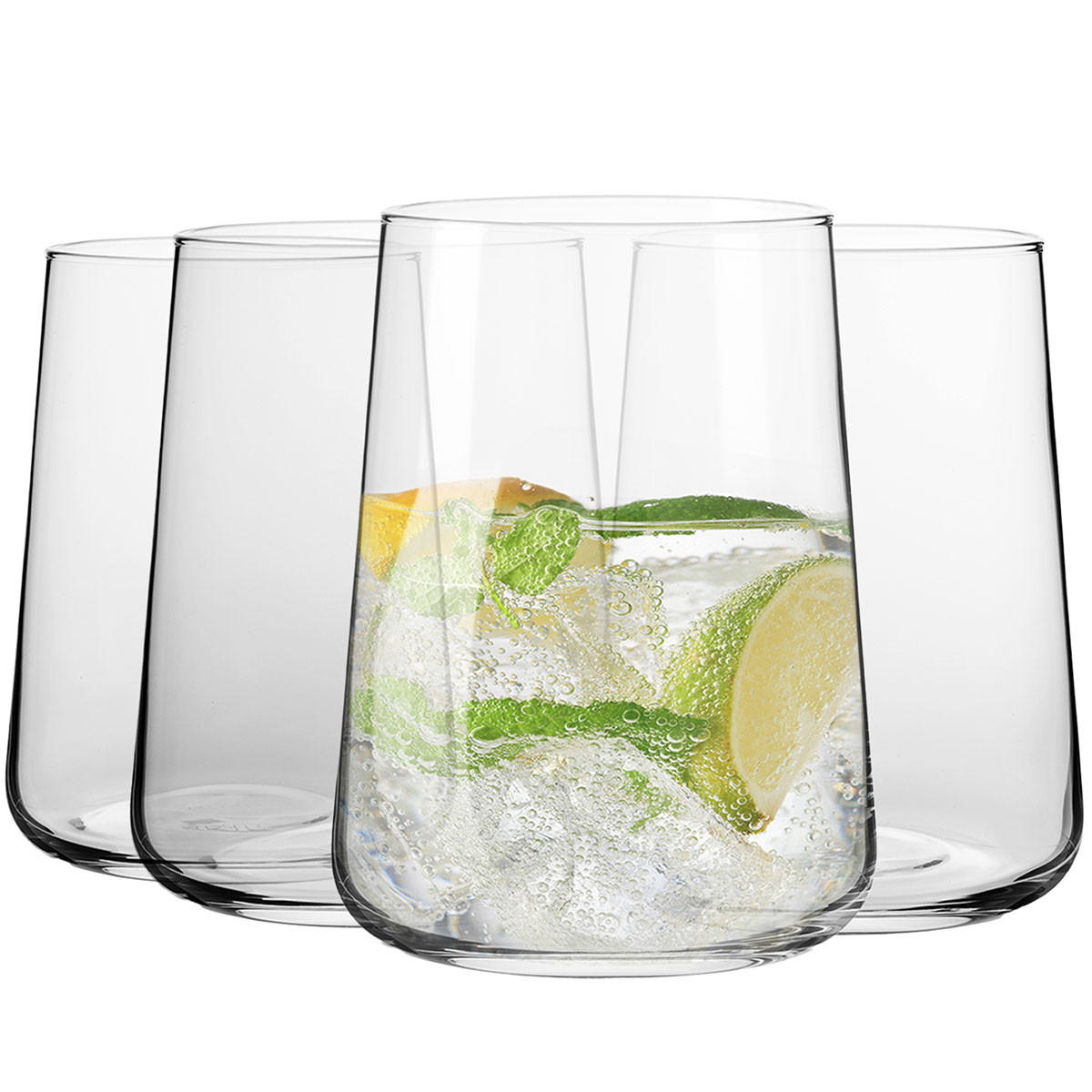 WASSERGLÄSER Infinity, 6er-Set, 490 ml - Transparent, Glas (0.58L) - Krosno Glass