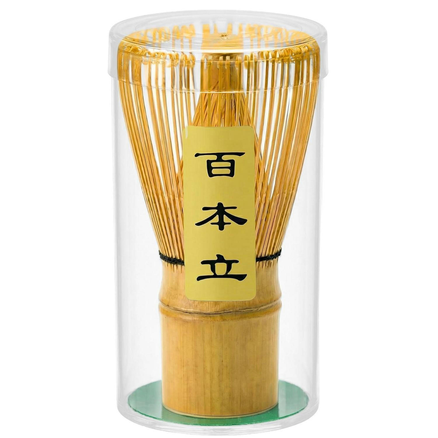 MATCHABESEN Bambus 100-zinkig - Braun, Naturmaterialien (6/1/10cm)