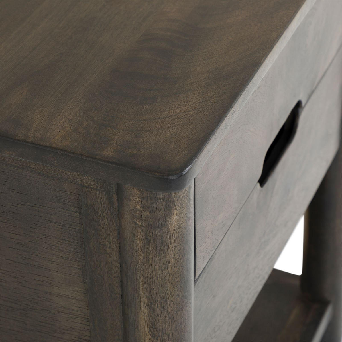 NACHTTISCH FADRI braun - Braun, Holz (50/55/50cm) - IDIMEX