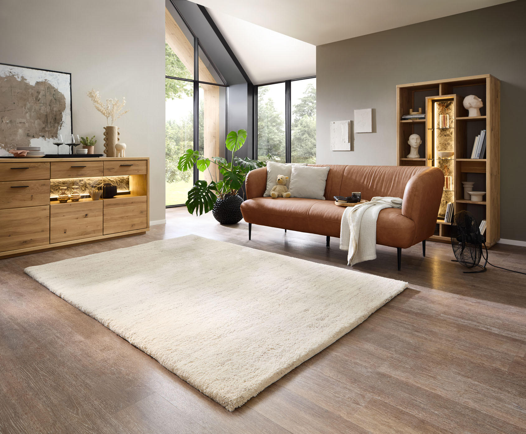 Theko Berberteppich Beige 200x250 cm