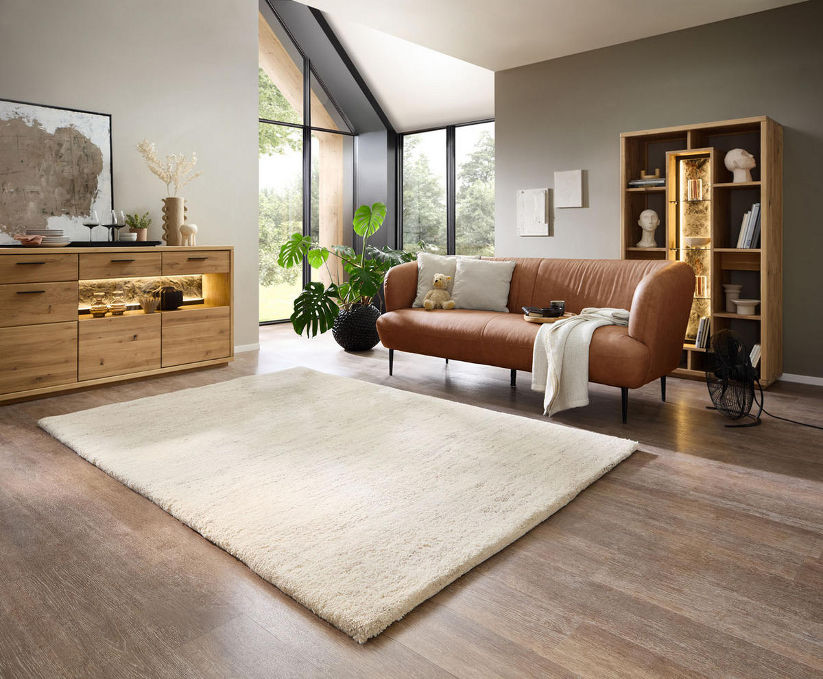 BERBERTEPPICH Maloronga 200x250 cm - Beige, Textil (200/250cm) - THEKO