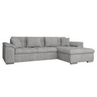 ECKSOFA Diana Cord, Seite: Rechts - Greige, Holz/Textil (280/160cm) - MIRJAN24