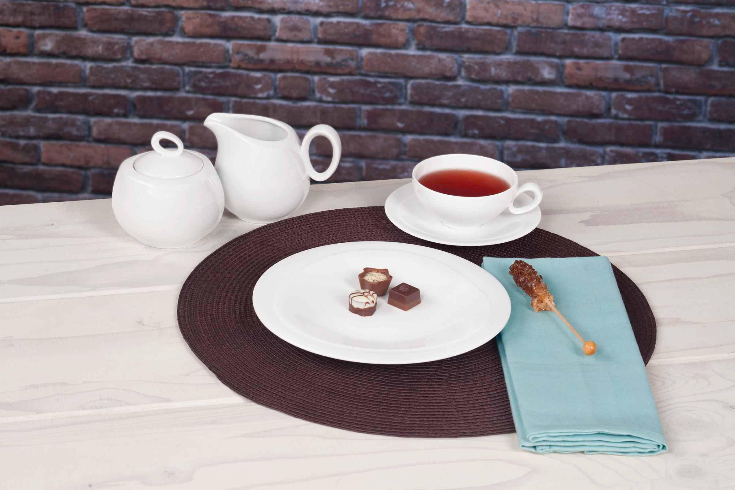 TEESERVICE Trio weiß 20er Set - Weiß, Keramik (1/1/1cm) - Seltmann Weiden