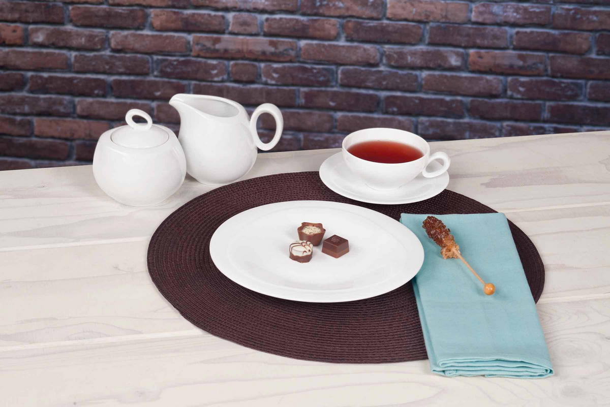 TEESERVICE Trio weiß 20er Set - Weiß, Keramik (1/1/1cm) - Seltmann Weiden