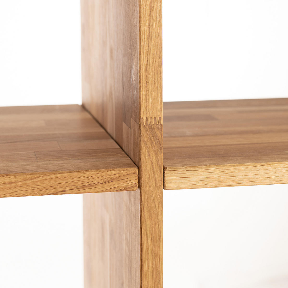 REGAL - Massivholz - Eichefarben, Holz (76/186/35cm) - home24