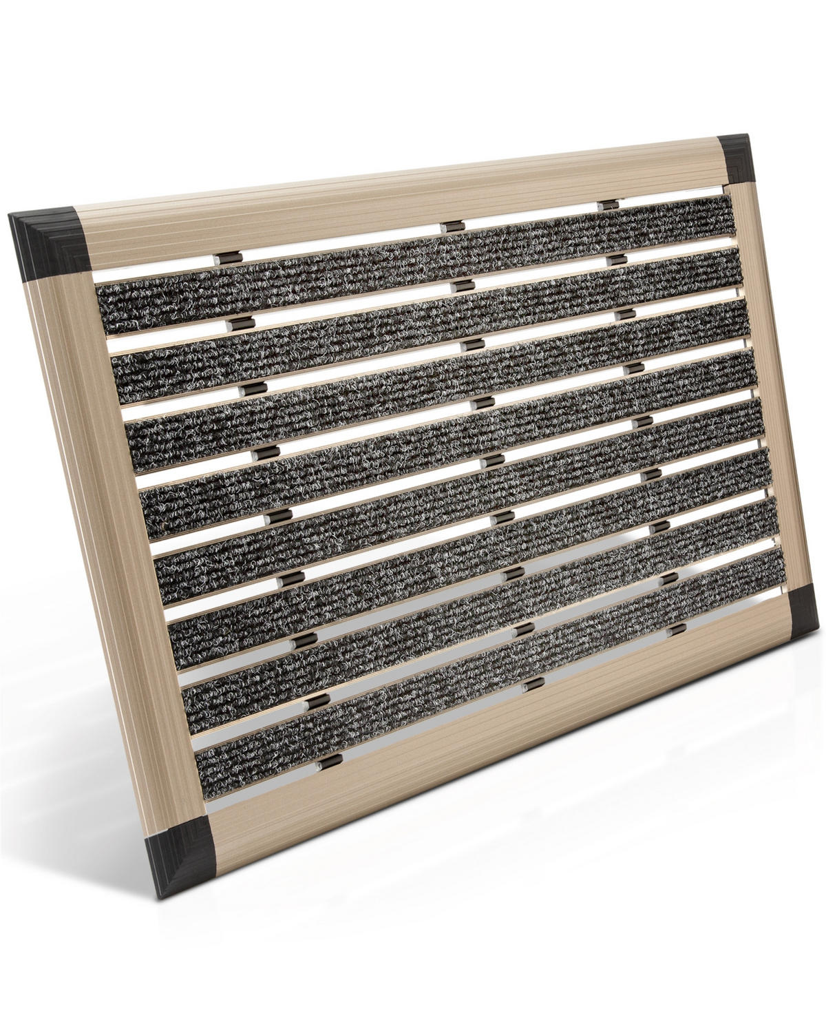 ALU-FUSSMATTE AluGant - Champagner, Metall (60/40cm) - BoMoe