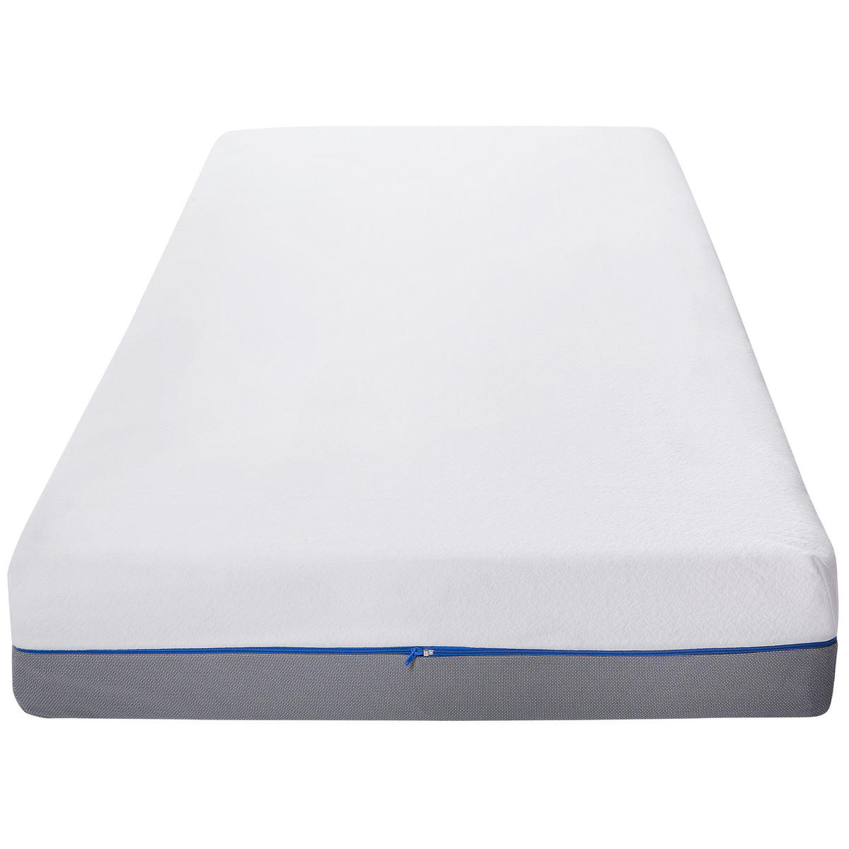 MATRATZE Memory Foam hart 90/200/20 cm Glee - Weiß, Textil (90/200cm) - Beliani