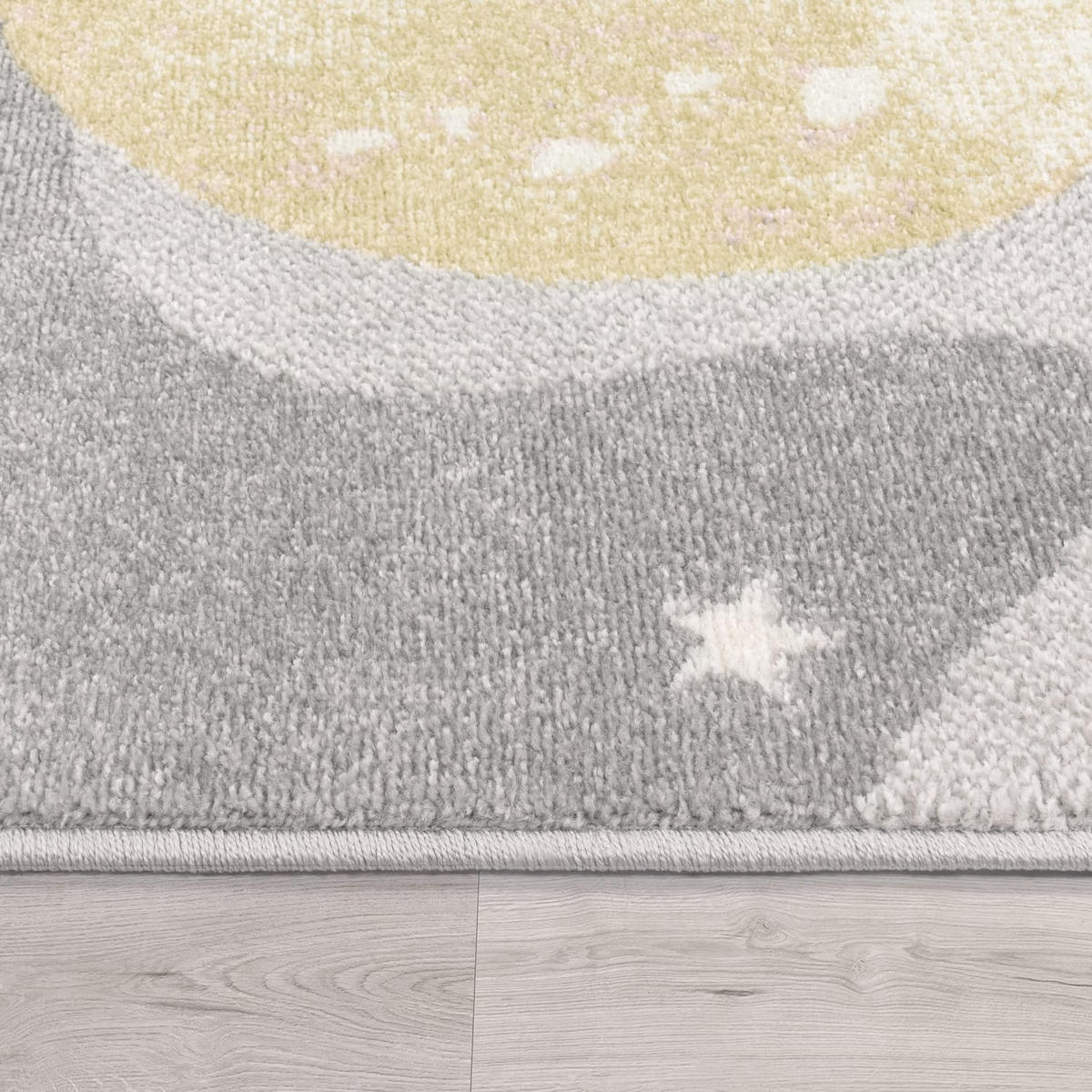 KINDERTEPPICH 160/160 cm Nino 888 - Grau, Kunststoff (160/160cm) - Paco Home