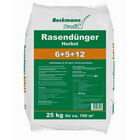 RASENDÜNGER Herbst, 25 kg, NPK-6+5+12, Beckmann&Brehm - Braun, Naturmaterialien/Kunststoff (40/15/60cm) - BONI-SHOP