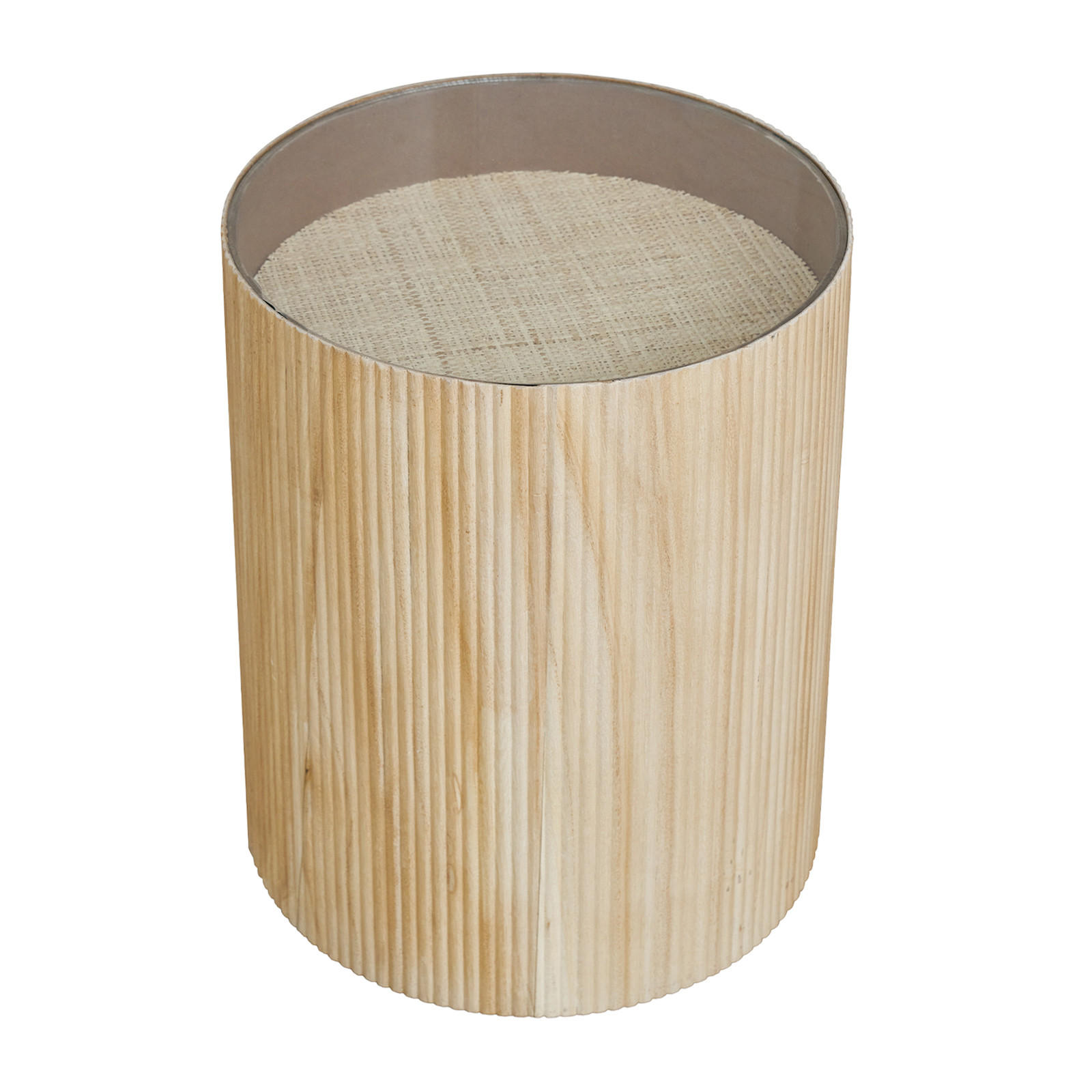 BEISTELLTISCH Carlo Natur - Beige, Holzwerkstoff (39/39/48cm) - SVITA