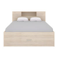 BETTRAHMEN - 2 Personen - Holz, Platte - Naturfarben Hell - - Naturfarben, Holz (160/200cm) - Vente-Unique