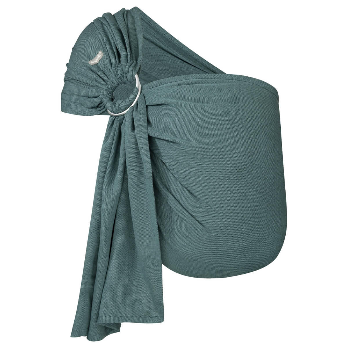 BABYTRAGETUCH Ring-Sling ultraleicht - Waldgrün, Textil (70/0.1/200cm) - Hoppediz