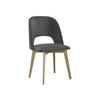 STUHL Monti 4, Holzfarbe: Sonoma - Eichefarben/Dunkelgrau, Holz (48/83/54cm) - MIRJAN24