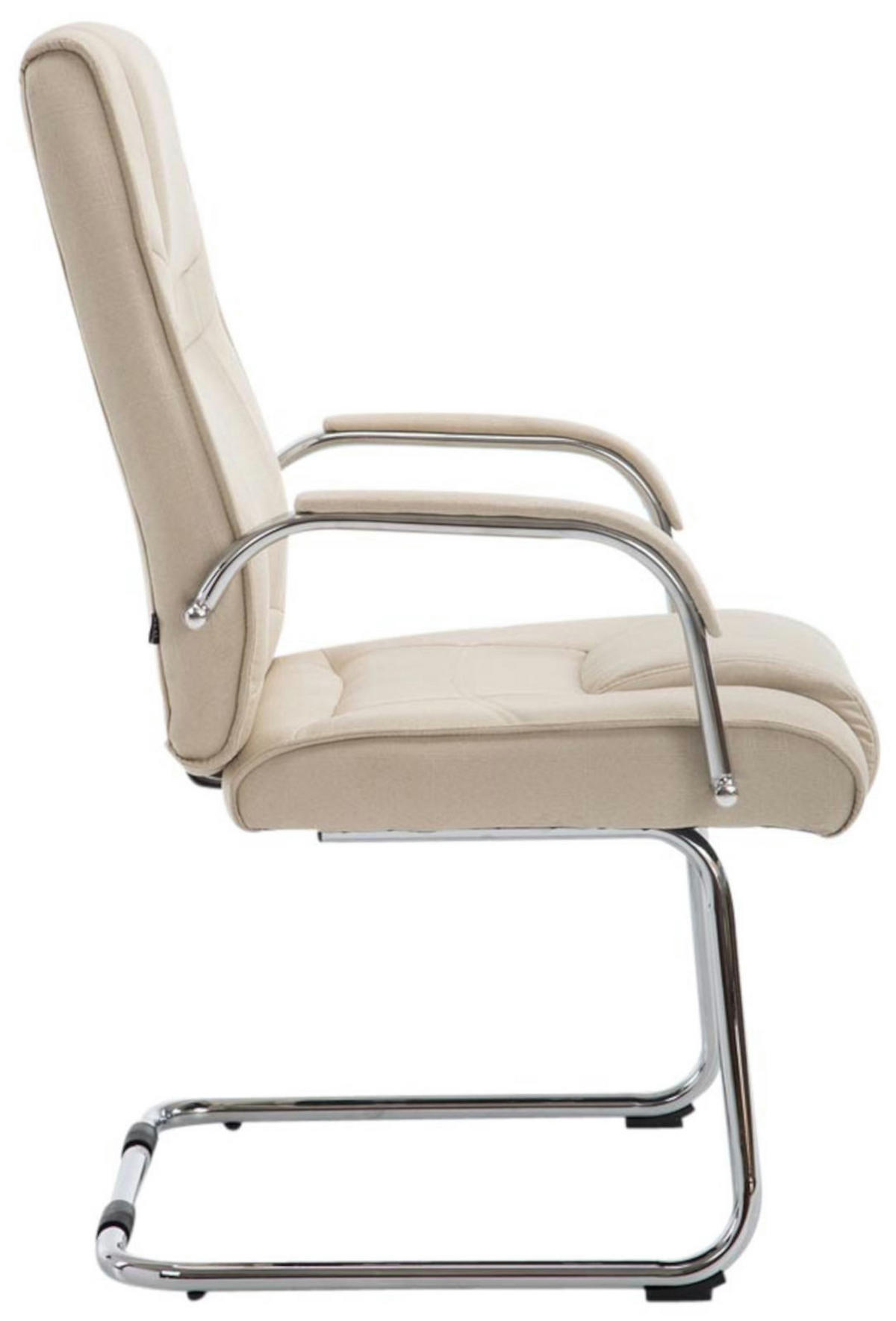 SCHWINGSTUHL 2er Set Stoff creme - Creme, Textil/Metall (60/104/67cm) - CLP