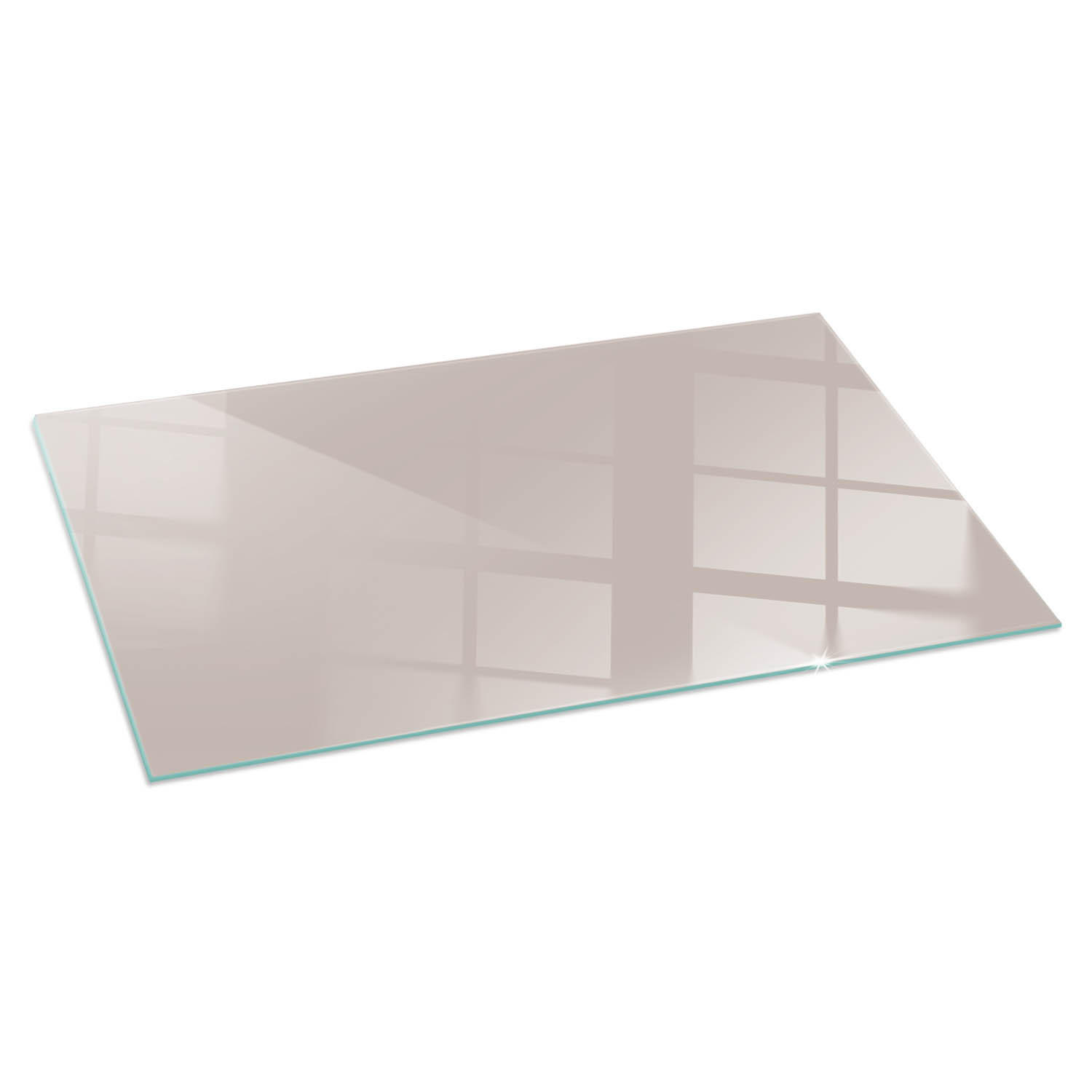 ArtPrintCave Glasplatte Beige 100x50x0.4 cm
