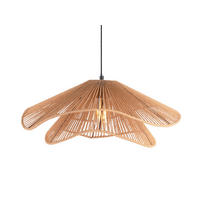 HÄNGELAMPE Sombrera Ø 60 cm - Naturfarben, Papier (60/60/22.5cm) - Leitmotiv