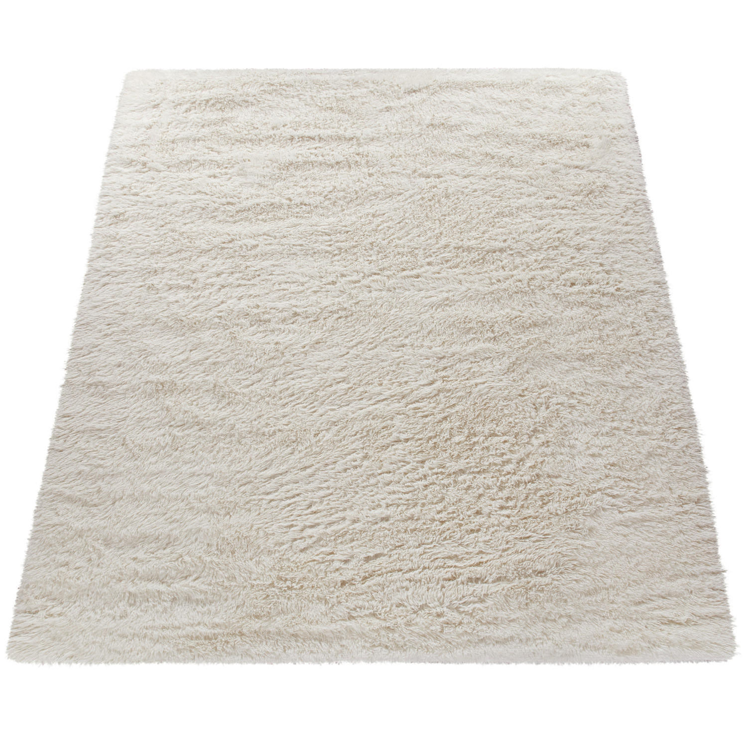 HOCHFLORTEPPICH 140/200 cm Silky 591 - Creme, Textil (140/200cm) - Paco Home