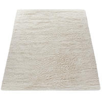 HOCHFLORTEPPICH 60/100 cm Silky 591 - Creme, Textil (60/100cm) - Paco Home
