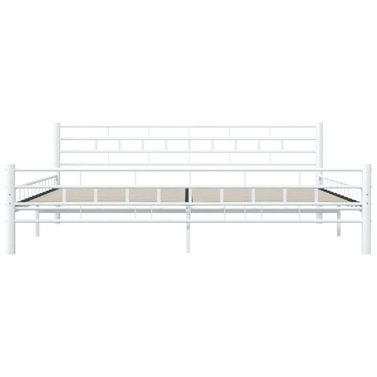 METALLBETT Hood 207/210 cm - Weiß, Metall (200/200cm) - Nettlife