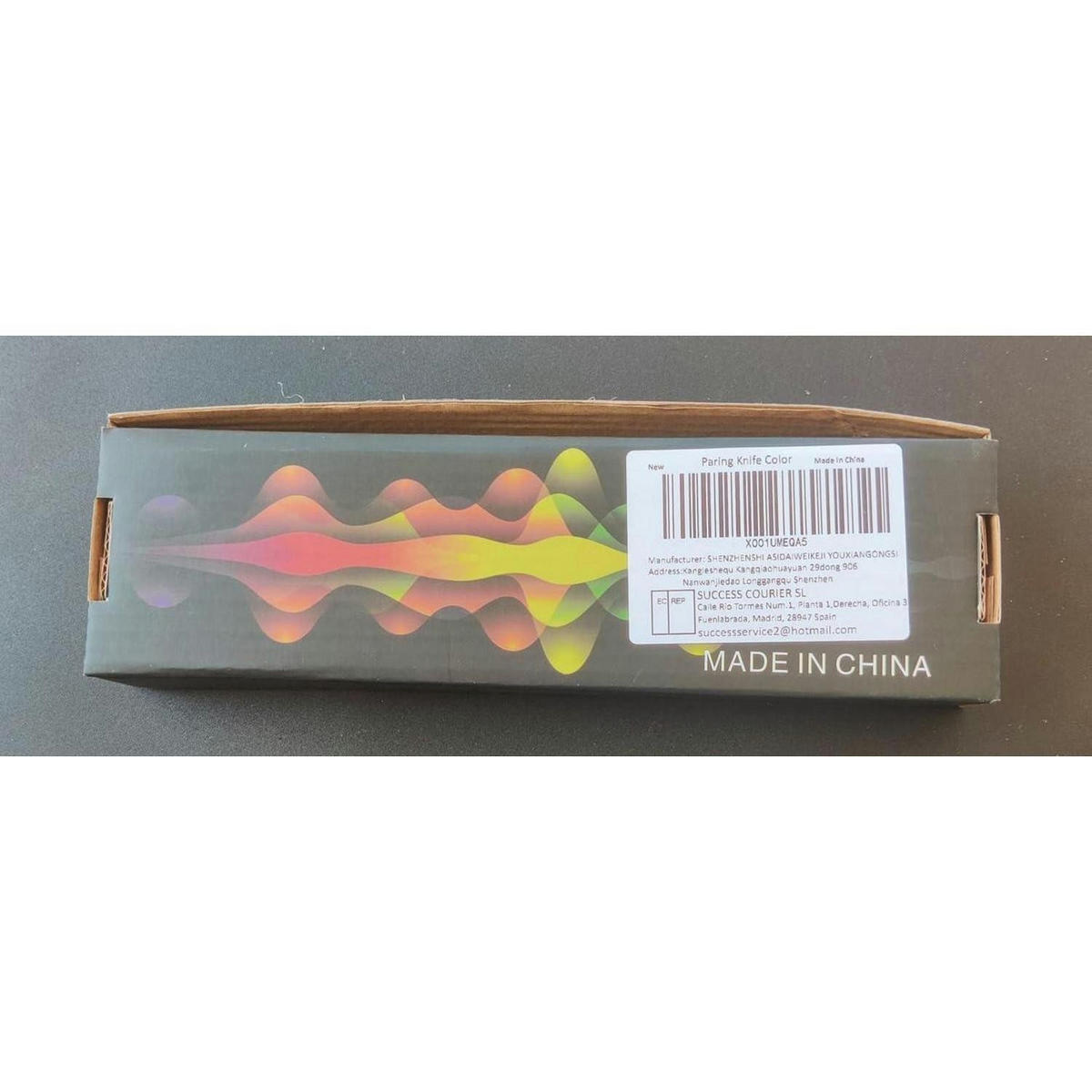 GEMÜSEMESSER Set 4-teilig Multicolor - Silberfarben, Kunststoff (20cm)