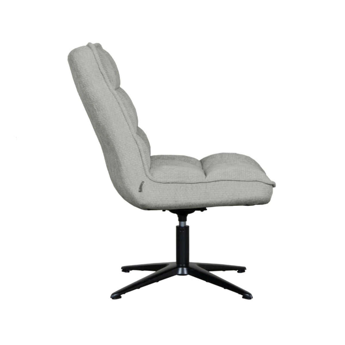 SESSEL Vince Grau 74/63/91 cm - Grau, Textil (63/91/74cm) - LABEL51