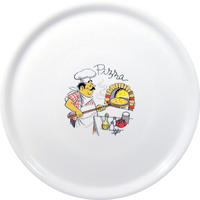 PIZZATELLER Speciale ø330mm - Weiß, Keramik (33cm) - Hendi