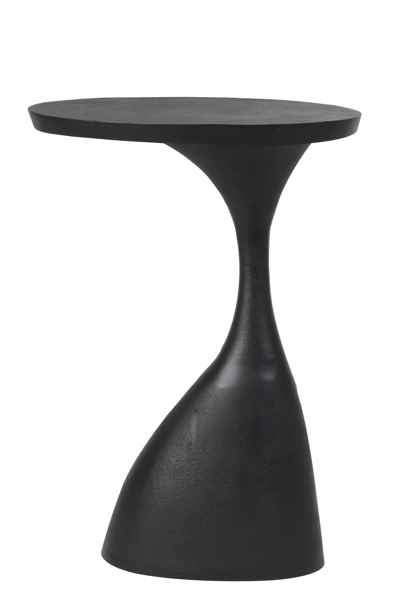 BEISTELLTISCH Macau Schwarz 40/33/55 cm - Schwarz, Metall (40/33/55cm) - Light & Living