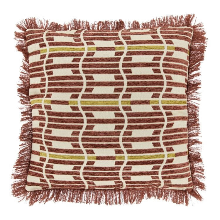 Unique Living Kissen Braun 45x45 cm