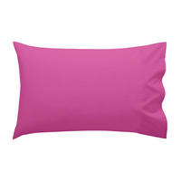 KISSENBEZUG basic 50x30 cm (kinderbett) fuchsie - Rosa, Textil (50/30cm) - Happy Friday