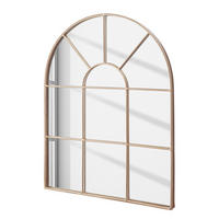 FENSTERSPIEGEL Finestra - Goldfarben, Glas (30/40/2cm) - Butlers