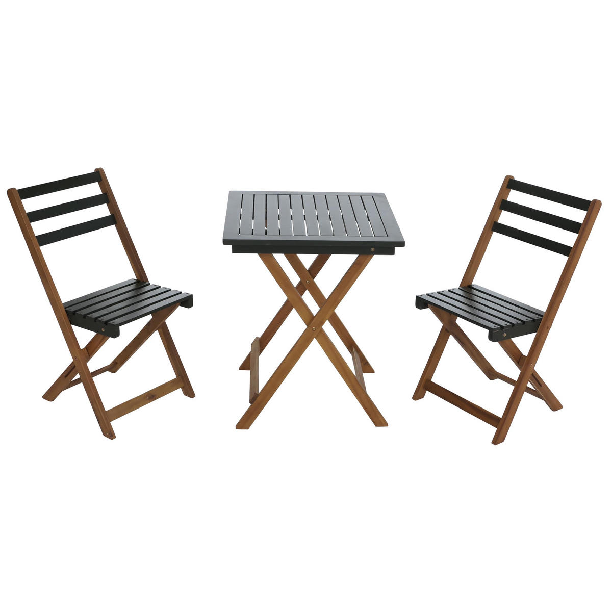 SITZGRUPPE Braun, Grün - Braun/Grün, Holz - MCW