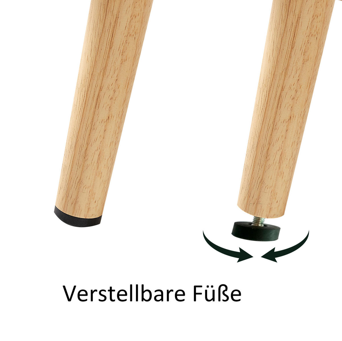 COUCHTISCH 105/55/40 cm in Natur aus MDF mit Rattan-Schiebetür - Braun, Holzwerkstoff (105/55/40cm) - OKMYHOME